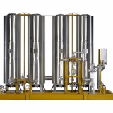 Engels + Konrad GmbH  -  Filtergehäuse Rohrbündelkühler Kondensatabscheider Aerosolwäscher AKF-Anlage - Einzelaufbau - Engels + Konrad GmbH