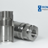 Rommel Präzisionsdrehteile GmbH  -  Präzisionsdrehteile  Fassondrehteil Fassondrehteile Präzisionsdrehteil Wärmebehandlung - Rommel Präzisionsdrehteile GmbH