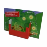Hans Schmidt Werbeverpackungen GmbH  -  Aufsteller Displays Verpackungen Flaschenträger Kartonagen - FLYER DISPENSER
