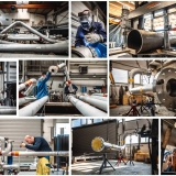 ROBA Piping Projects GmbH  -  Rohrleitungsbau Anlagenbau Engineering Projektierung Vorfertigung - Werksbesichtigung bei Roba