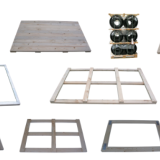 Isidor Feigl GmbH & Co. KG  -  Paletten Normalpaletten Europaletten Normpaletten Zweiweg-Holzflachpaletten - Packrahmen und Packdeckel