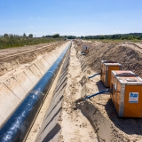 Hölscher Wasserbau GmbH  -  Wasserhaltung Umwelttechnik Brunnenbau Grundwassermanagement Tiefendrainagen - WASSERHALTUNG