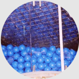 Uwe Steinfeld GmbH EURO-MATIC Kugeln  -  Schwimmkugeln Ventilkugeln Füllkörper Bird Ball Abdeckkugeln - Füllkörper für Wirbelschichtwäscher