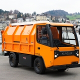 KLINGLER Fahrzeugtechnik AG  -  Aufbauten Schwerlastanhänger Elektro Schlepper Elektro Transporter Lagerfahrzeuge - KLINGLER EGT 6000 PCR