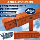 ADGA 250 PLUS ORANGE INKL. PROFIDRUCK LOGO, TEXTE, MOTIVE