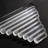 Ludwig Mohren KG Herstellung von Glas und Armaturen  -  Technisches Glas Messen Regeln Schmieren Messtechnik - Zungenförmiges Borosilikatglas nach DIN 7081