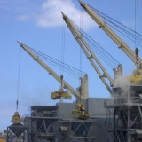 Orts GmbH Maschinenfabrik  -  Electro- hydraulic grabs Diesel- hydraulic grabs Rope-grabs Lifting beams Special constructions - Orts GmbH Maschinenfabrik