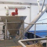 Wa-Tech GmbH  -  Anlagenbau Sondermaschinenbau Wasseraufbereitung Archimedische Wasserhebeschnecke Oberflächenbelüfter Typ AstrumAer - Sandbehandlung