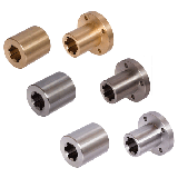 Keilnaben - Keilnaben und Klemmringe DIN ISO 14 sind mit und ohne Flansch aus Rotguss, Stahl und Edelstahl aus Vorrat lieferbar.