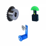 MÄDLER GmbH  -  Rollenketten Elastische Kupplungen RNG Kettenspanner SPANN-BOX SPANN-BOY - Kettenspanner - Kettenspannräder und Kettenspannradsätze sind für Einfach-Rollenketten, Zweifach-Rollenketten und Dreifach-Rollenketten DIN ISO 606 (DIN 8187) aus Vorrat lieferbar, auch in Edelstahl.