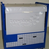 Rollwagen mit Auskleidung