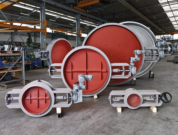 Fackert GmbH & Co.KG Spezialarmaturen und Maschinenbau  Heinrich-Hertz-Str. 39 47445 Moers (Nordrhein-Westfalen) Deutschland Doppelexzenterklappen Ringdrosselklappen Drosselklappen für Verfahrenstechnik 3-Wegearmaturen 4-Wegearmaturen