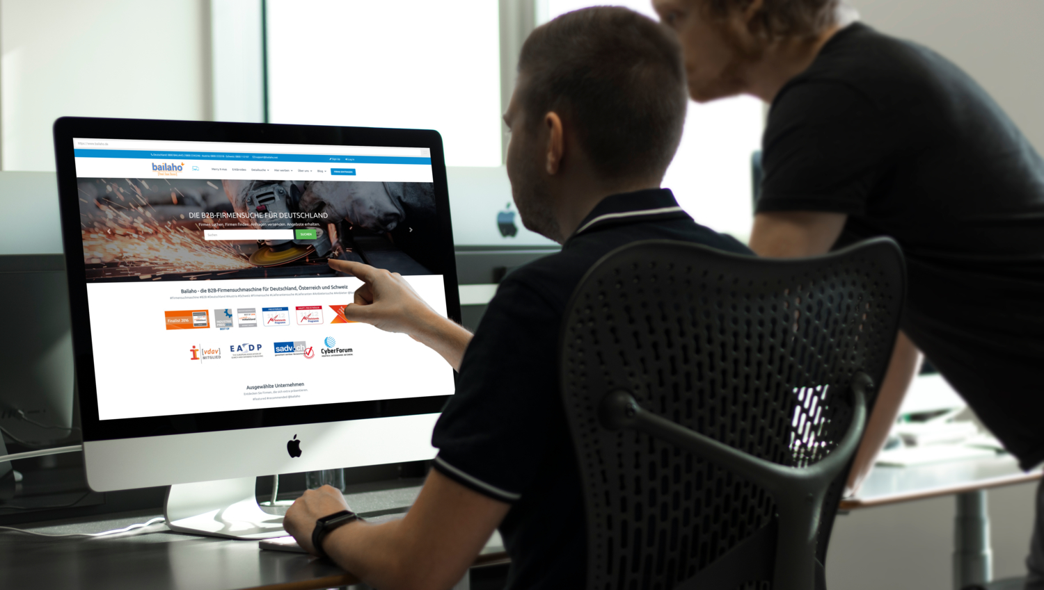 Bailaho: das B2B-Portal in Deutschland, Österreich und Schweiz