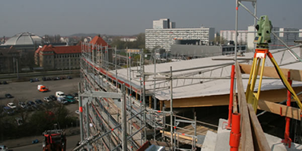 Vermessungsbüro Leibiger  Kaufbacher Ring 9 01723 Kesselsdorf Sachsen Deutschland Fassadenmessung Planungsleistungen Stahlbauvermessung Beratung Hydrologie